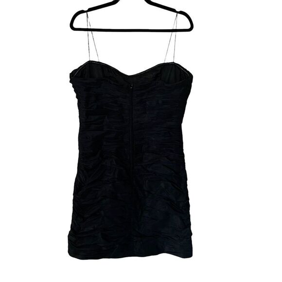 Rickie Freeman Teri Jon Black Taffeta dress - Picture 7 of 10